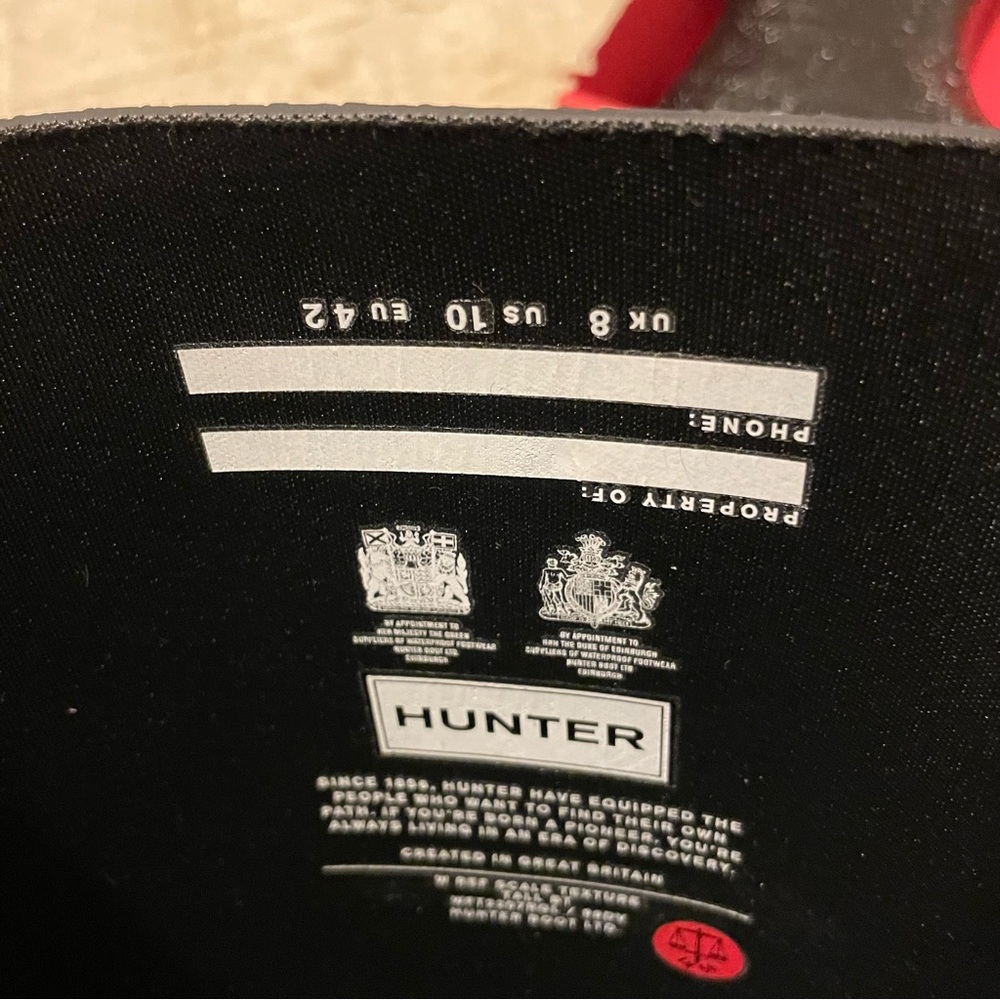 COPY - Hunter Original Refined Embossed Rain Boot - Picture 3 of 3